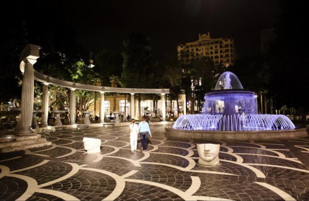 Check-In Apartment Near Fountain Square Vidadi Str Baku Exterior photo