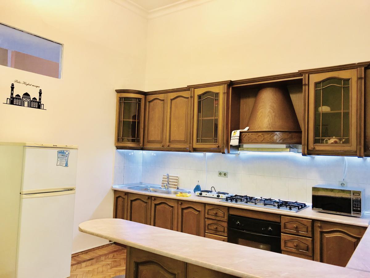 Check-In Apartment Near Fountain Square Vidadi Str Baku Exterior photo