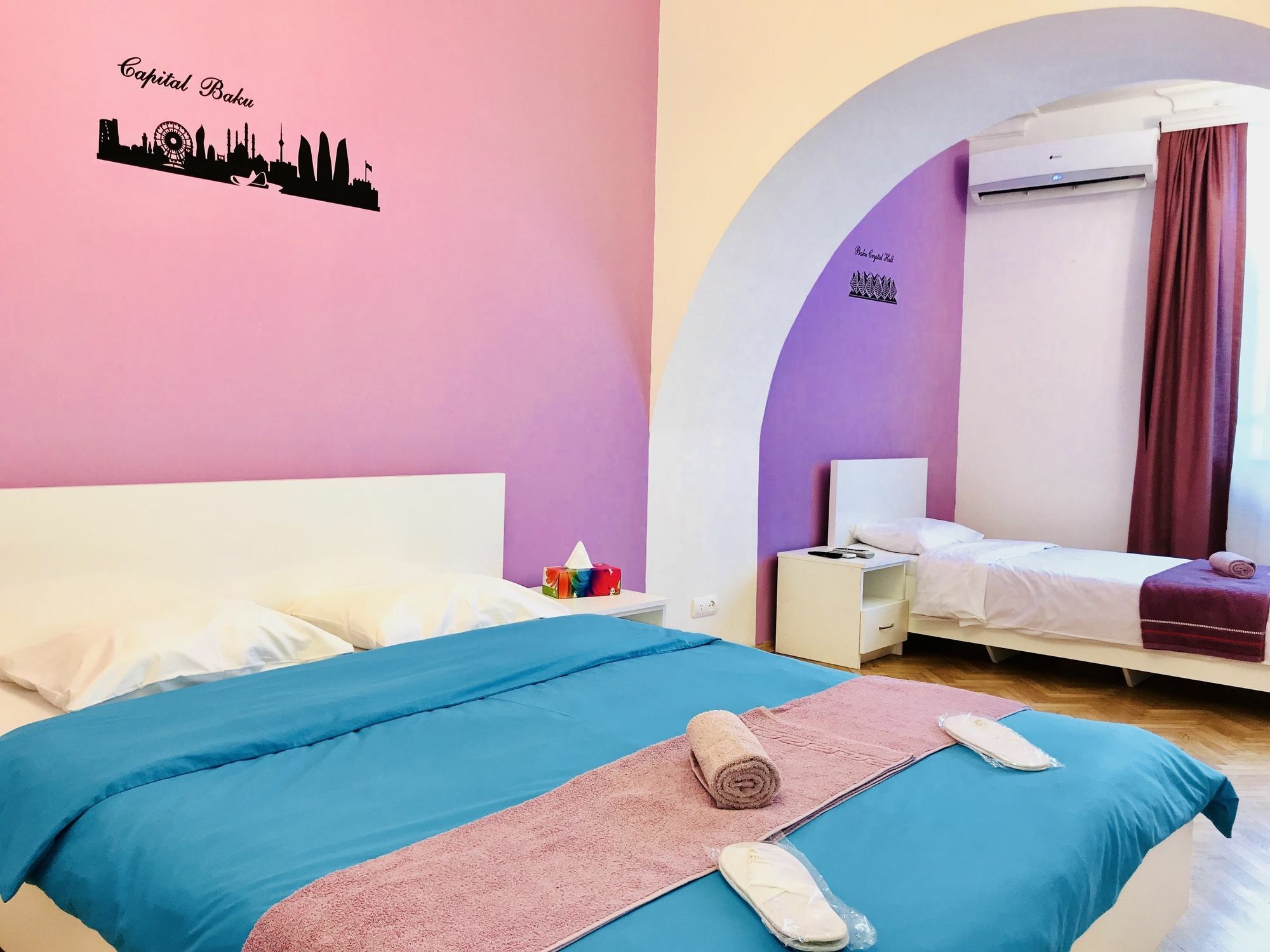 Check-In Apartment Near Fountain Square Vidadi Str Baku Exterior photo